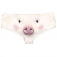 Horn panties pig