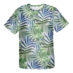 T-shirt green palm