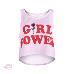 New top GIRL POWER ROSE PINK