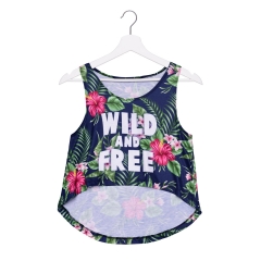 New Top  wild and free tropical