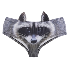 Ear panties raccoon