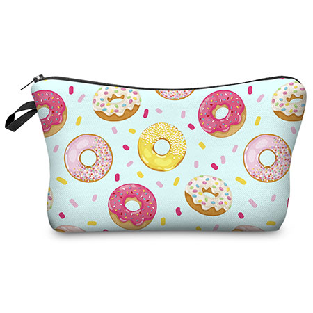 Cosmetic case DONUT LIGHT BLUE