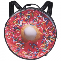 backpack pink donut