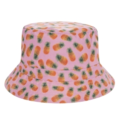 hat pineapple pink