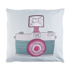 Pillow pink camera