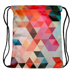 Drawstring bag Color water cube