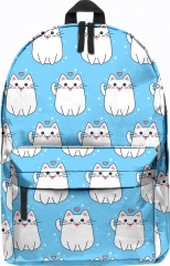 school bags white sparkle Kitty