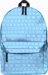 school bags keyboard blue