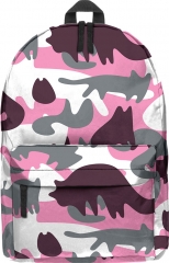 school bags cat camo pink