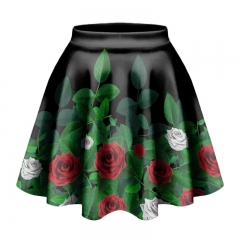 Shirt skirt paint the roses red