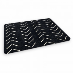 Mouse pad big arrows in black and white